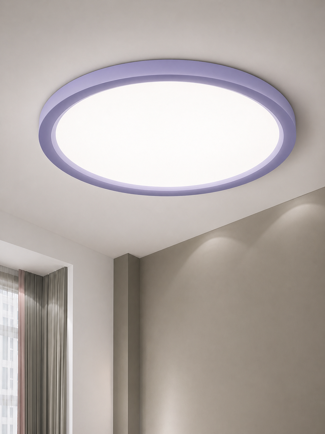 Plafón LED Redondo Ultrafino para Baño y Dormitorio