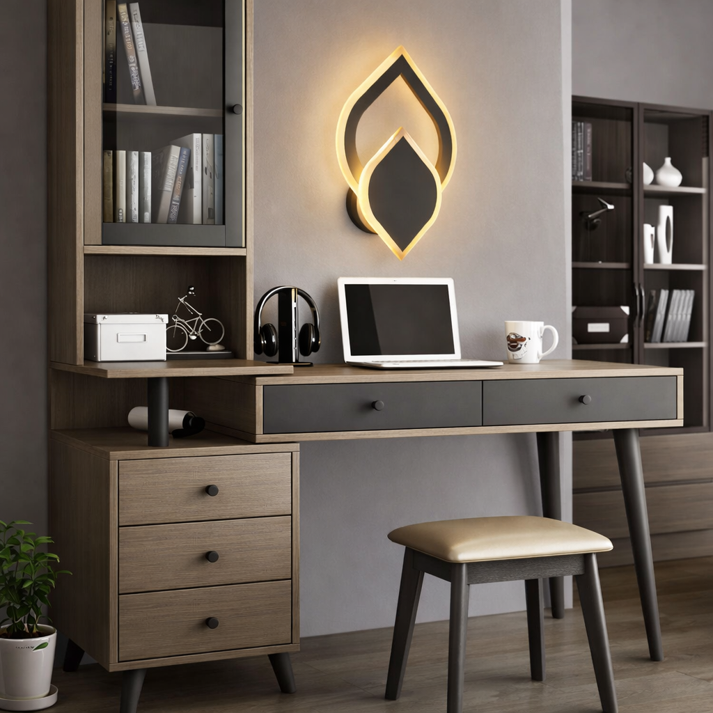 Aplique LED Moderno de Acrílico para Dormitorio y Pasillo