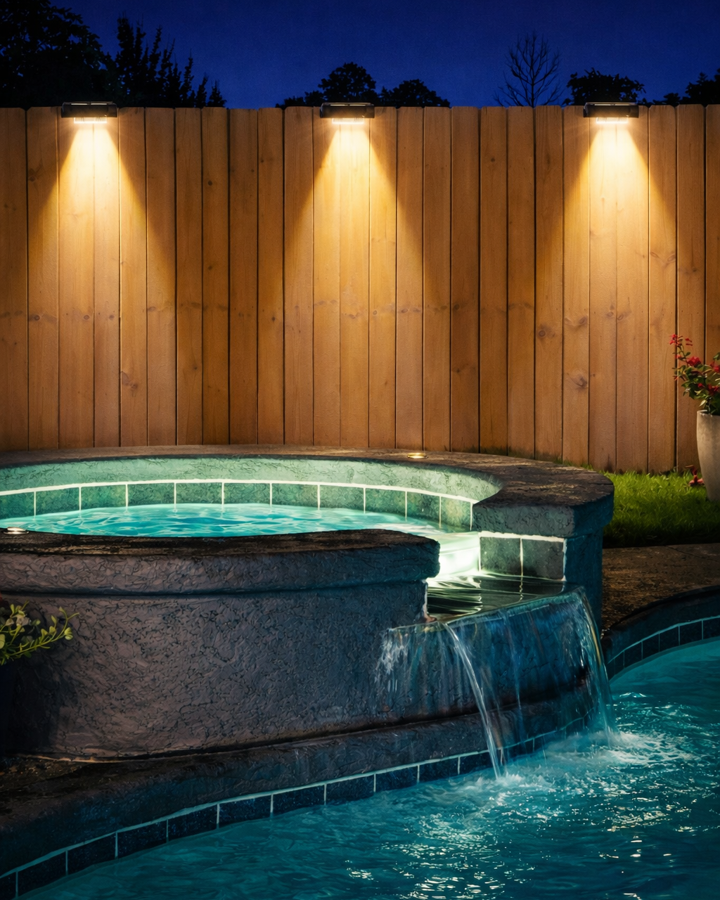 Luces Solares LED para Exterior – Aplique Solar Impermeable