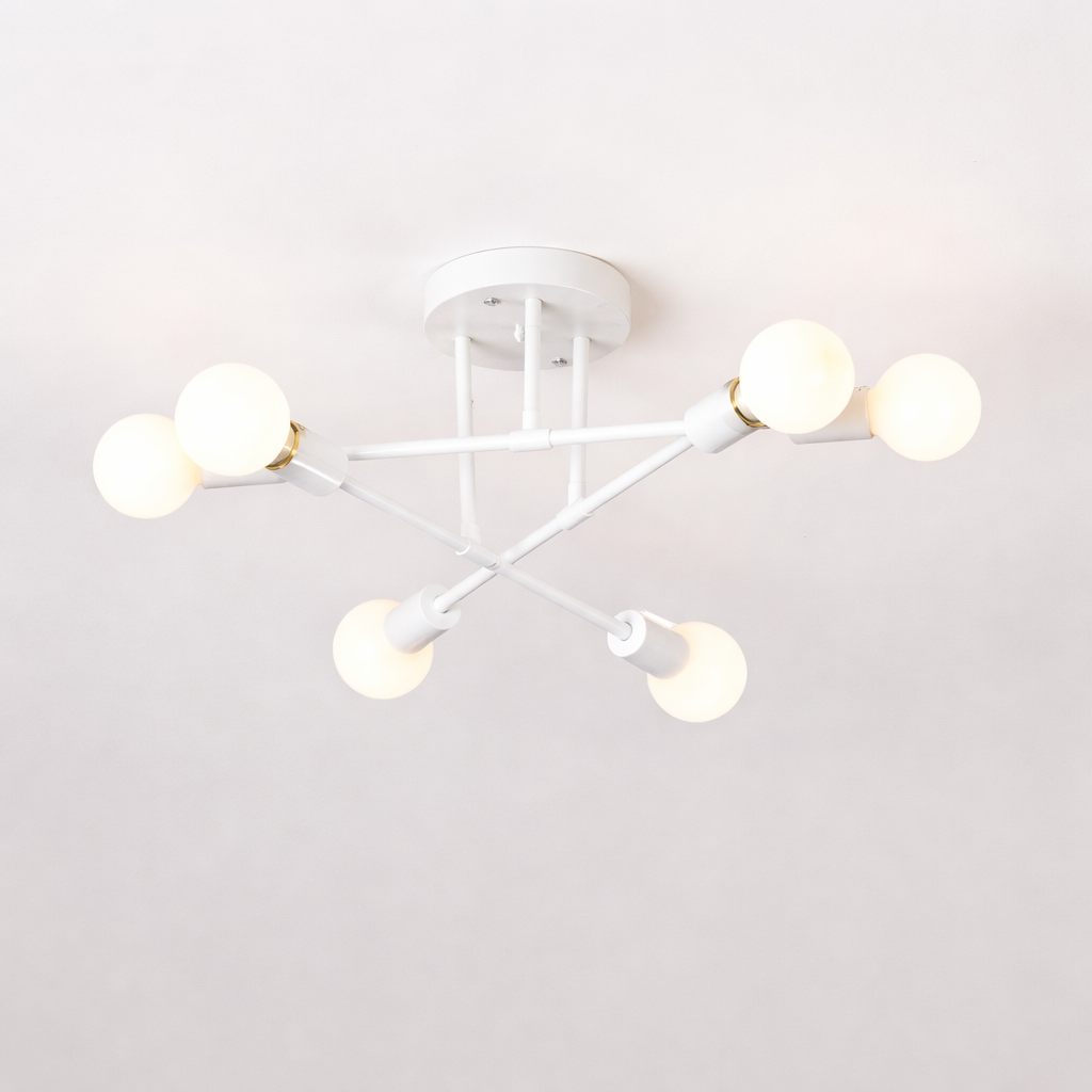 Lámpara de Techo Industrial Retro | Araña para Salón y Hogar