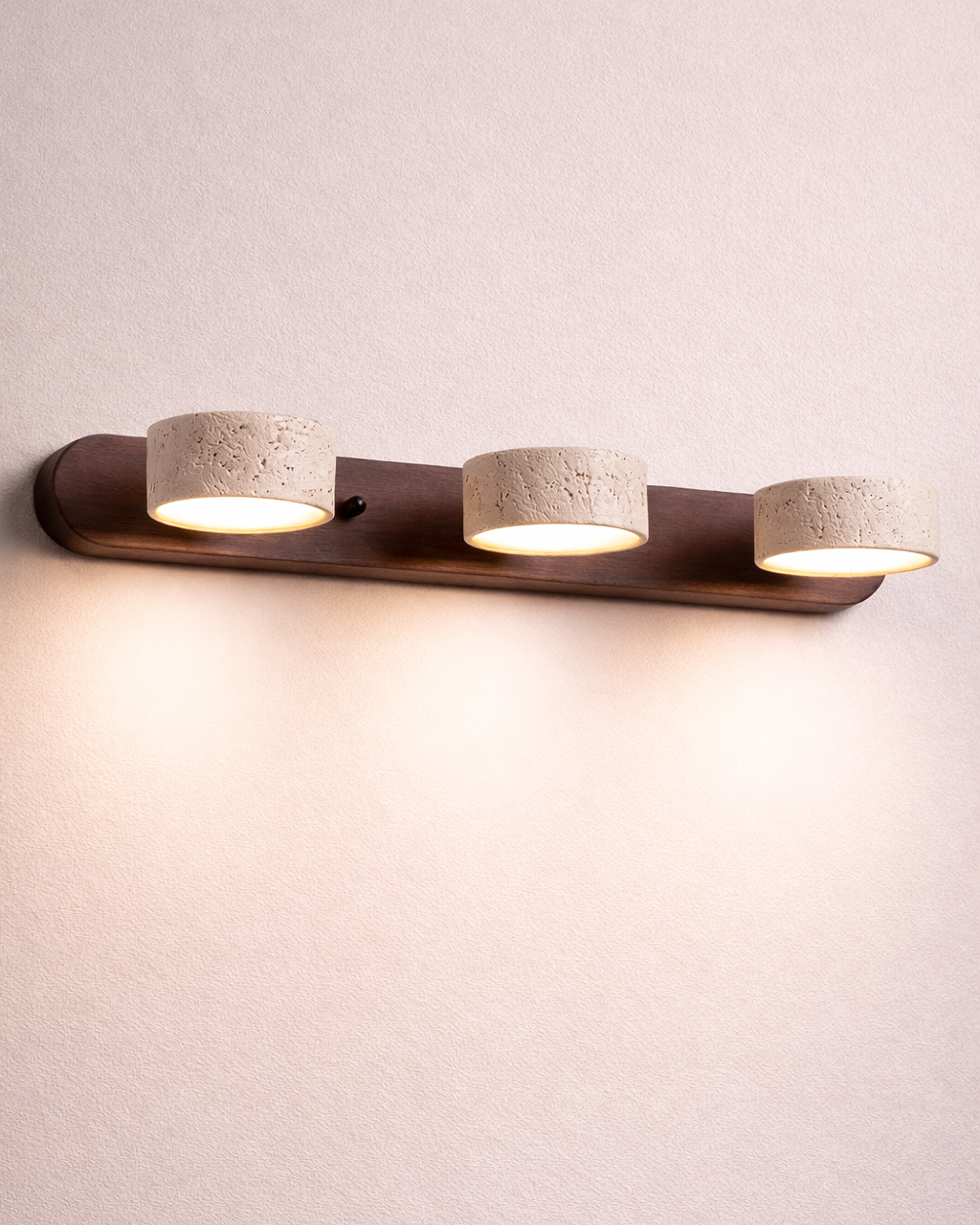 Aplique de Pared Japonés Minimalista - Iluminación Creativa para Tocador