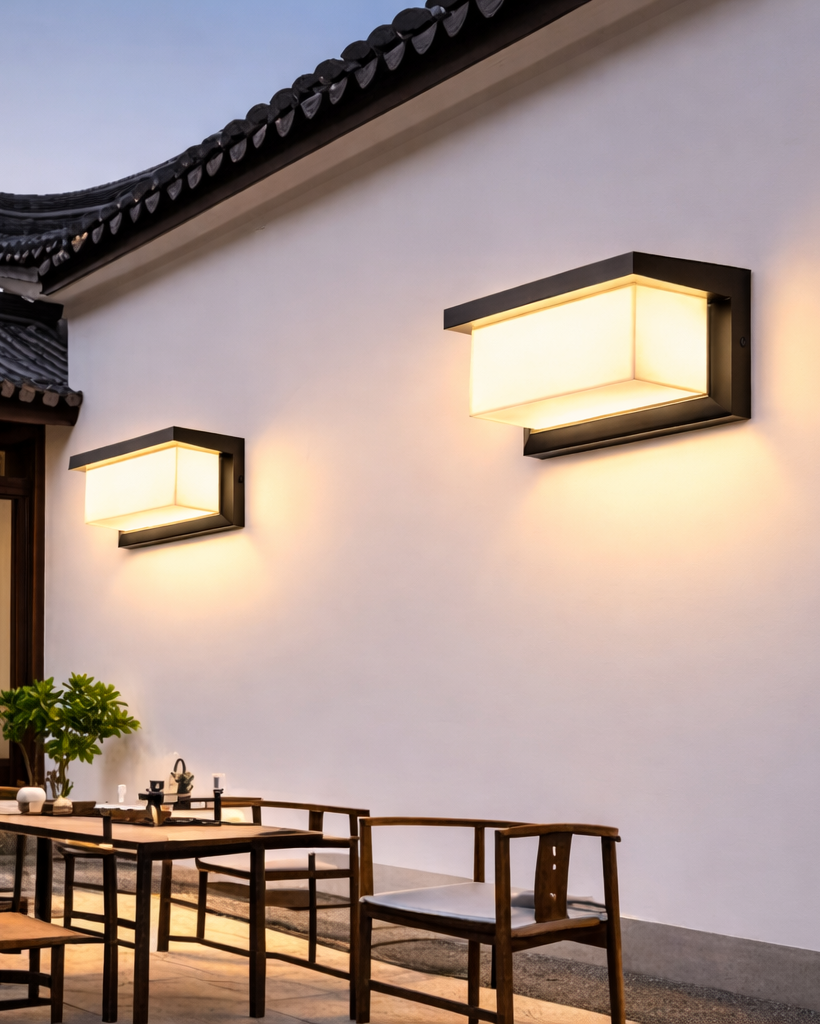 Lámpara de Pared Exterior LED Impermeable Moderna