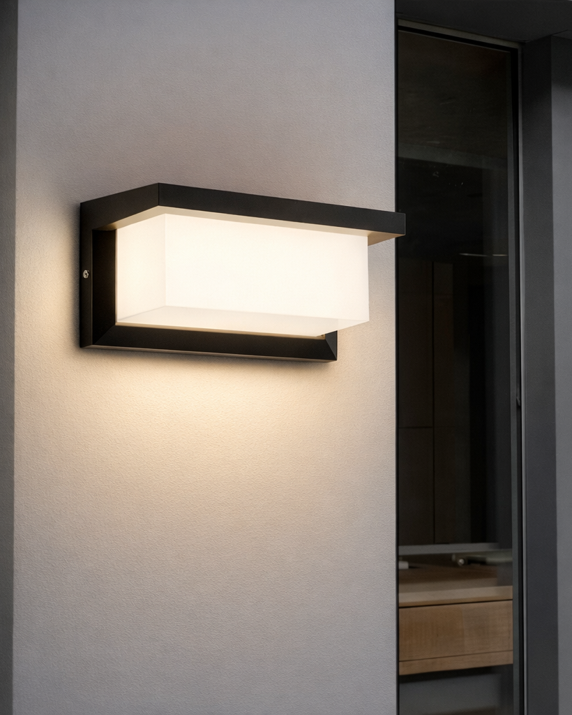 Lámpara de Pared Exterior LED Impermeable Moderna