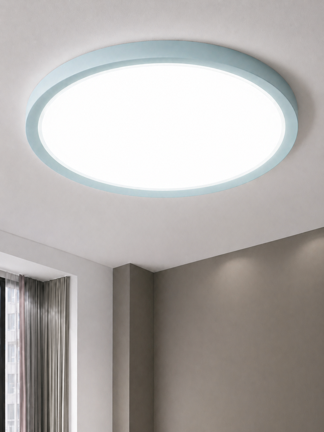 Plafón LED Redondo Ultrafino para Baño y Dormitorio