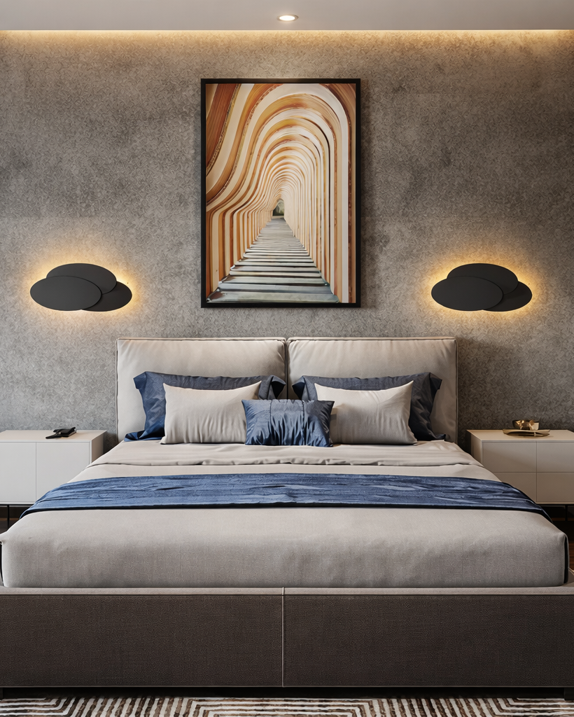 Aplique LED de Pared Diseño Geométrico Decorativo