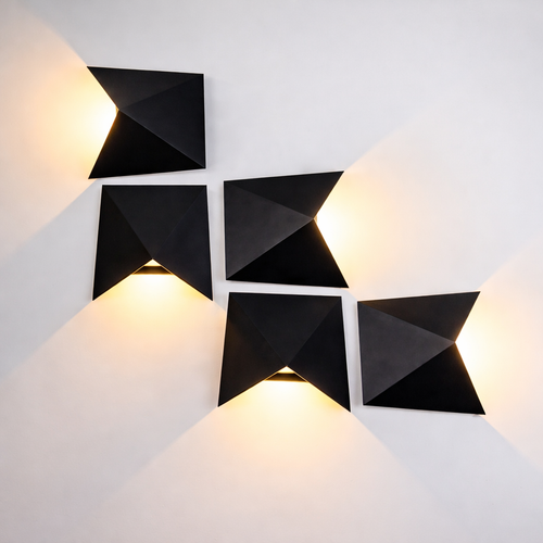 Aplique de Pared LED Geométrico Creativo para Interior