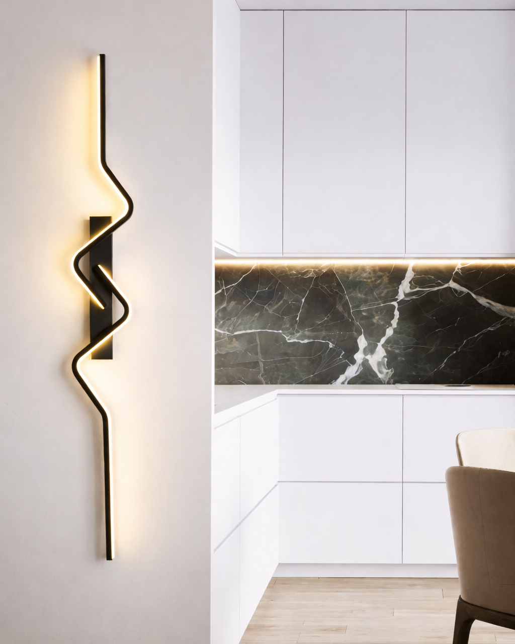 Foco LED de Diseño Alargado - Decoración de Interiores y Luz de Acento