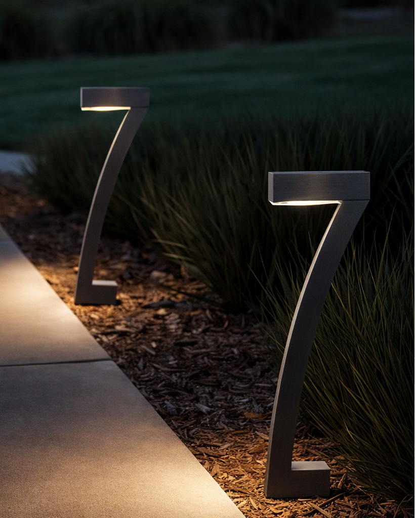 Baliza Solar LED Exterior con Estaca para Jardín