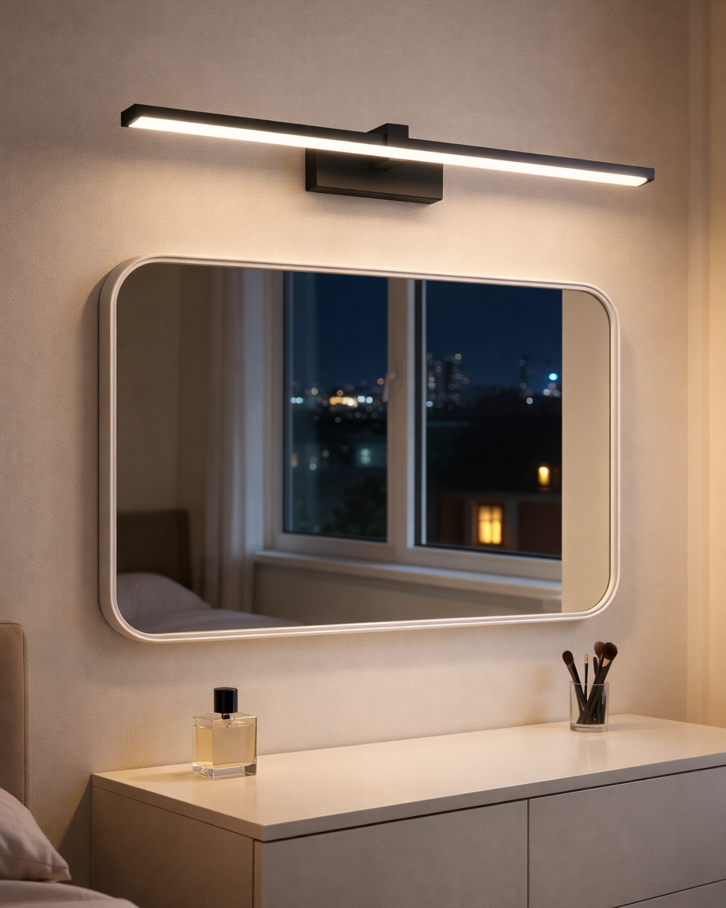 Luz LED para Espejo de Baño Aplique Moderno de Aluminio