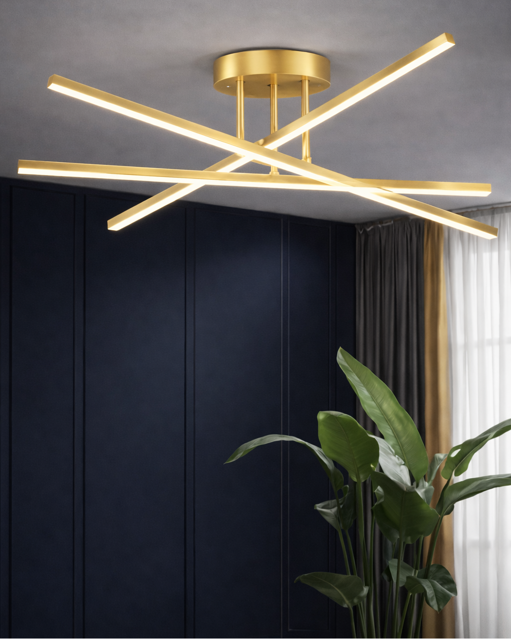 Plafón LED Moderno Nórdico para Dormitorio y Salón