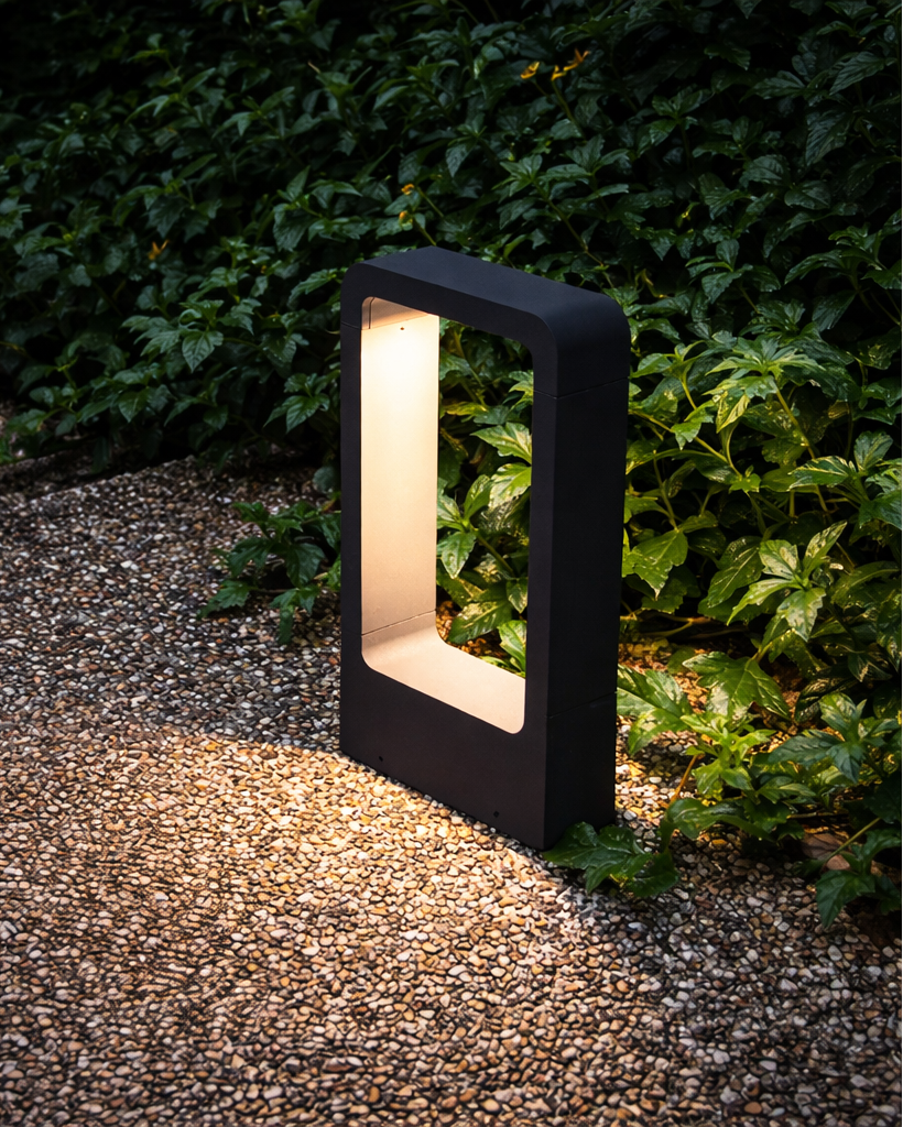 Baliza LED de Jardín Impermeable Tipo Pilar Moderno