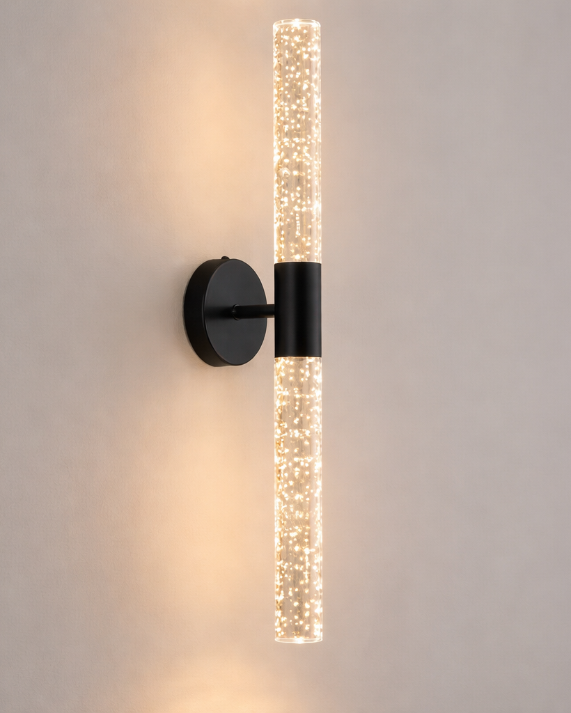 Aplique de Pared LED Cristal Burbuja Minimalista