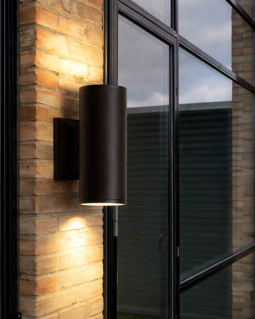 Aplique de Pared Exterior LED Tipo Proyector Negro