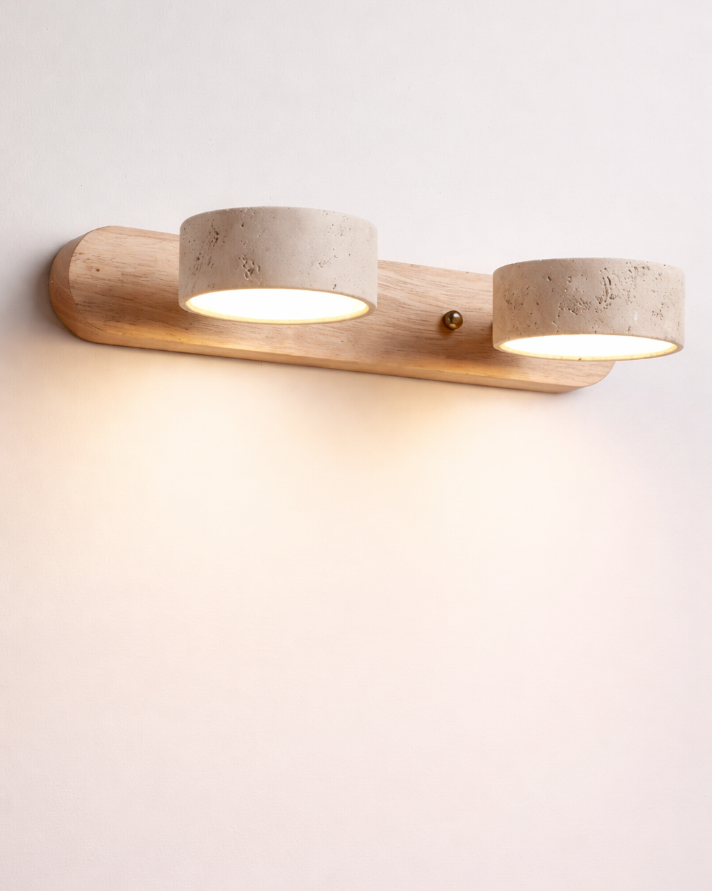 Aplique de Pared Japonés Minimalista - Iluminación Creativa para Tocador