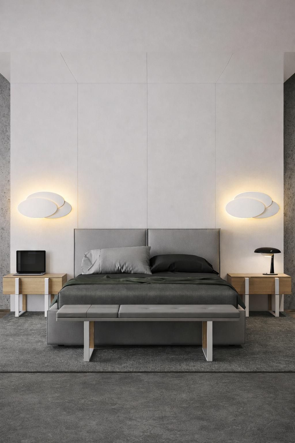 Aplique LED de Pared Diseño Geométrico Decorativo