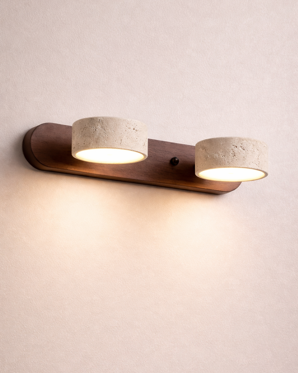 Aplique de Pared Japonés Minimalista - Iluminación Creativa para Tocador