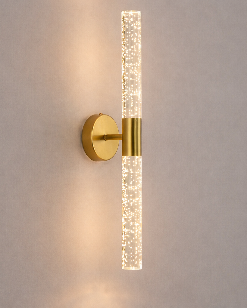 Aplique de Pared LED Cristal Burbuja Minimalista