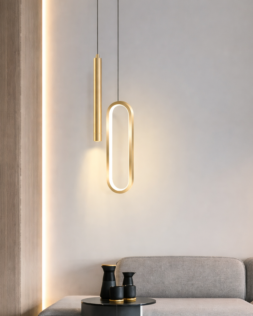 Lámpara Colgante LED Nórdica Moderna para Salón y Comedor
