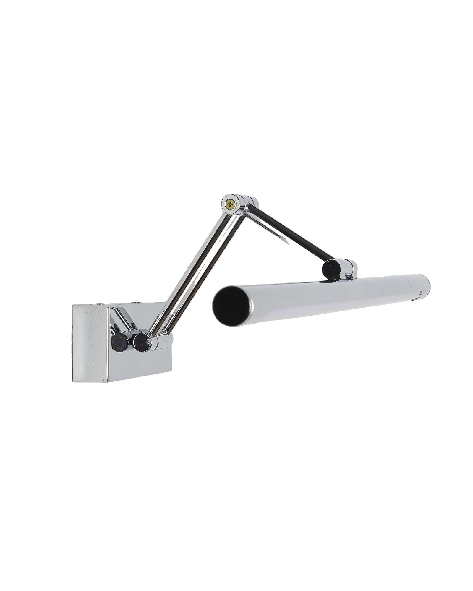 Aplique LED orientable para cuadros en acabado cromado
