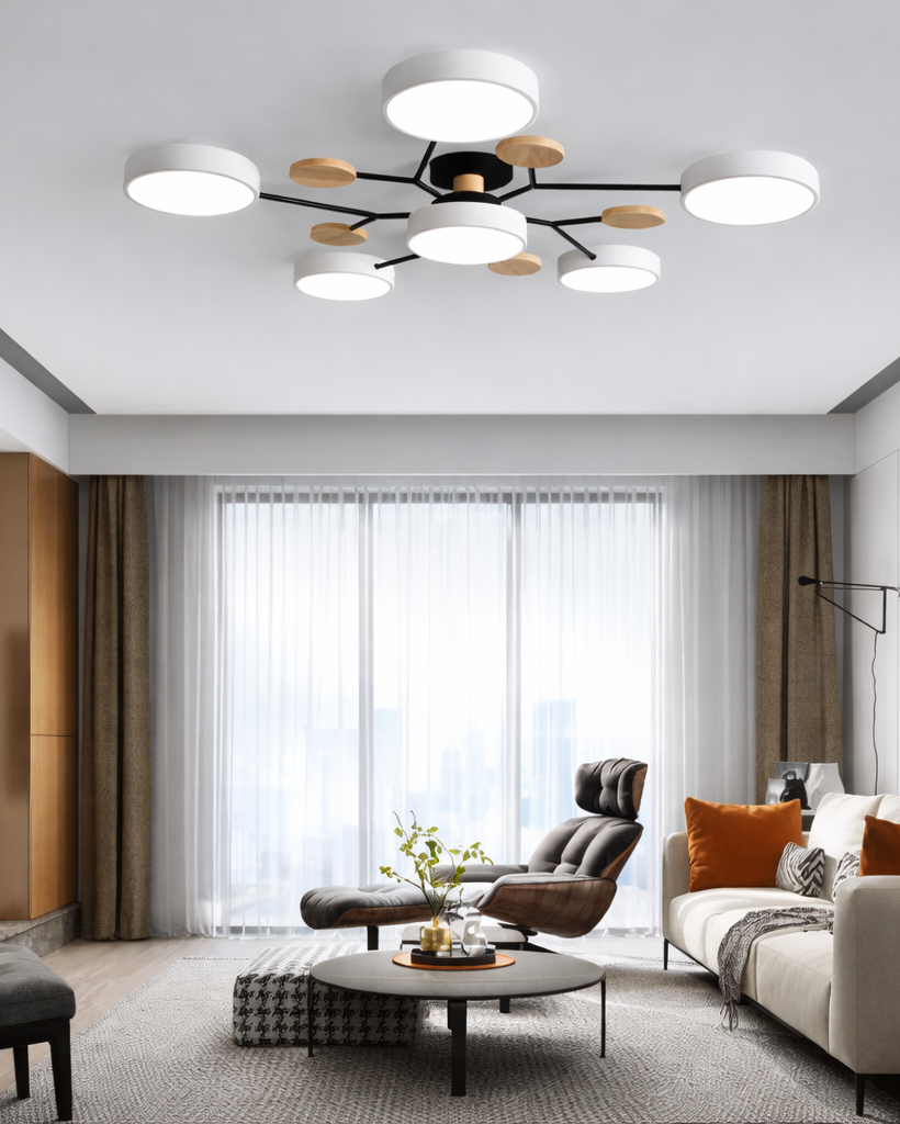 Lampara LED Moderno | Lámpara de Techo para Salón, Dormitorio y Hotel