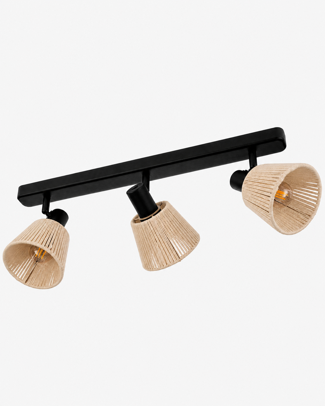 Lámpara de Techo con Focos Orientables Verde Oliva E14