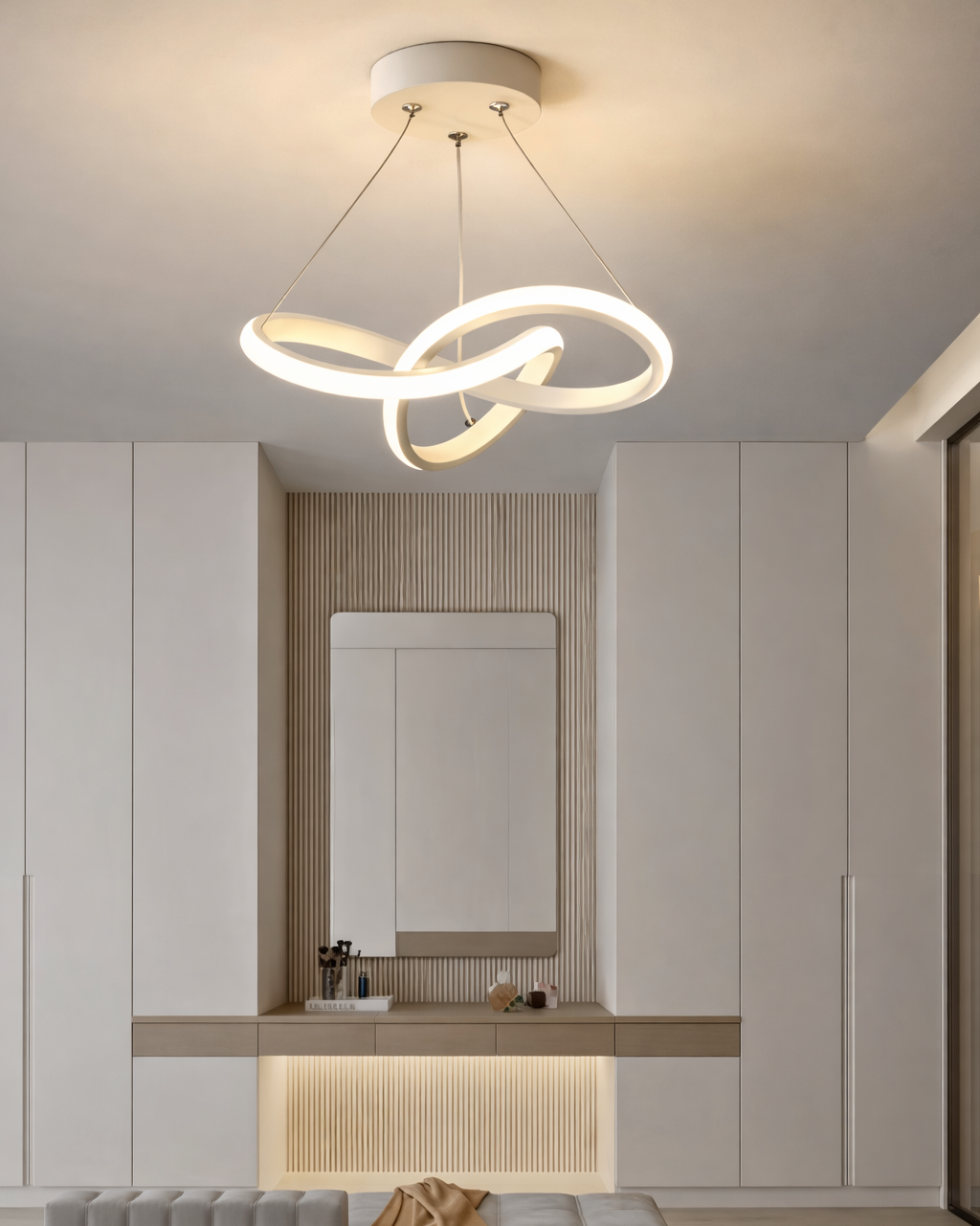 Lámpara de Techo LED Nórdica Minimalista para Interior