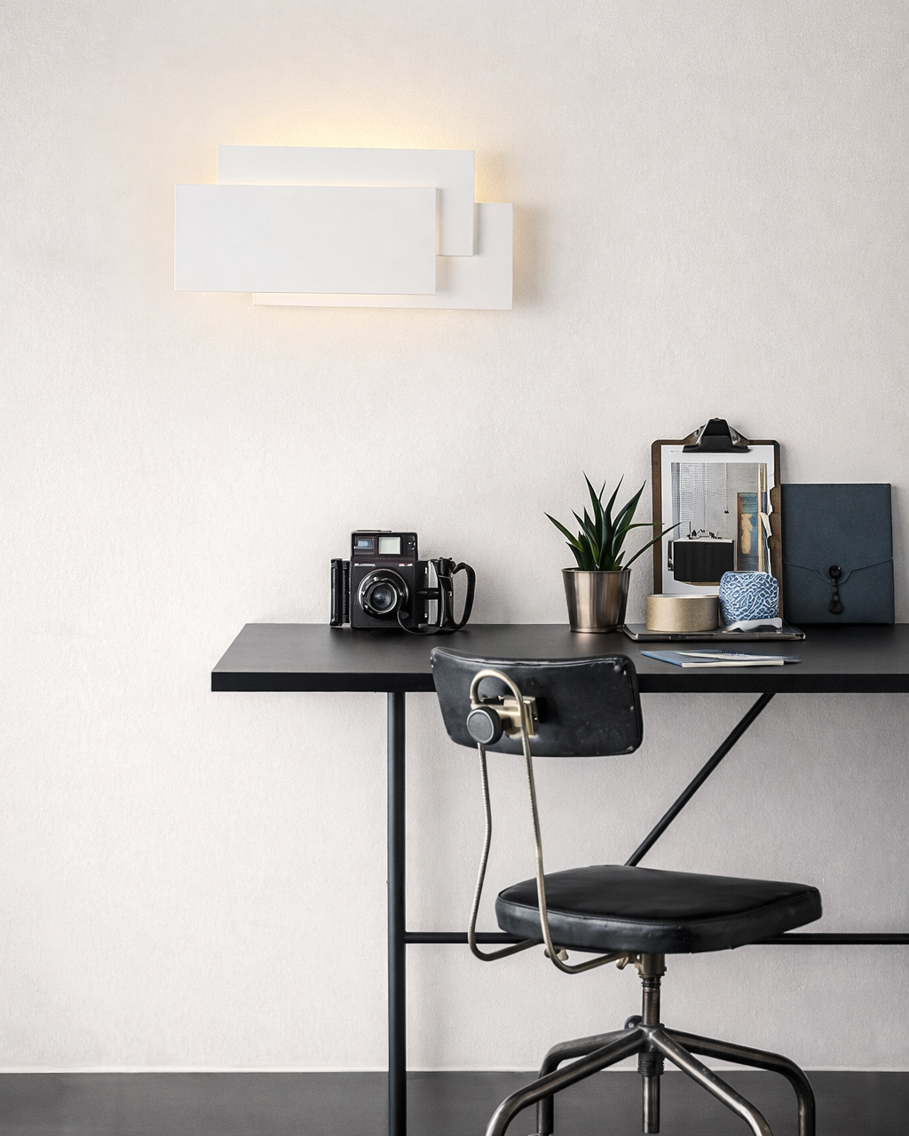 Aplique LED de Pared Diseño Geométrico Decorativo