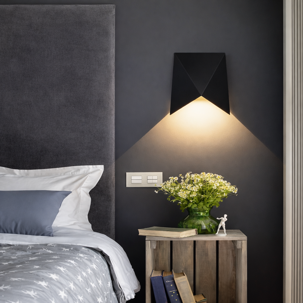 Aplique de Pared LED Geométrico Creativo para Interior