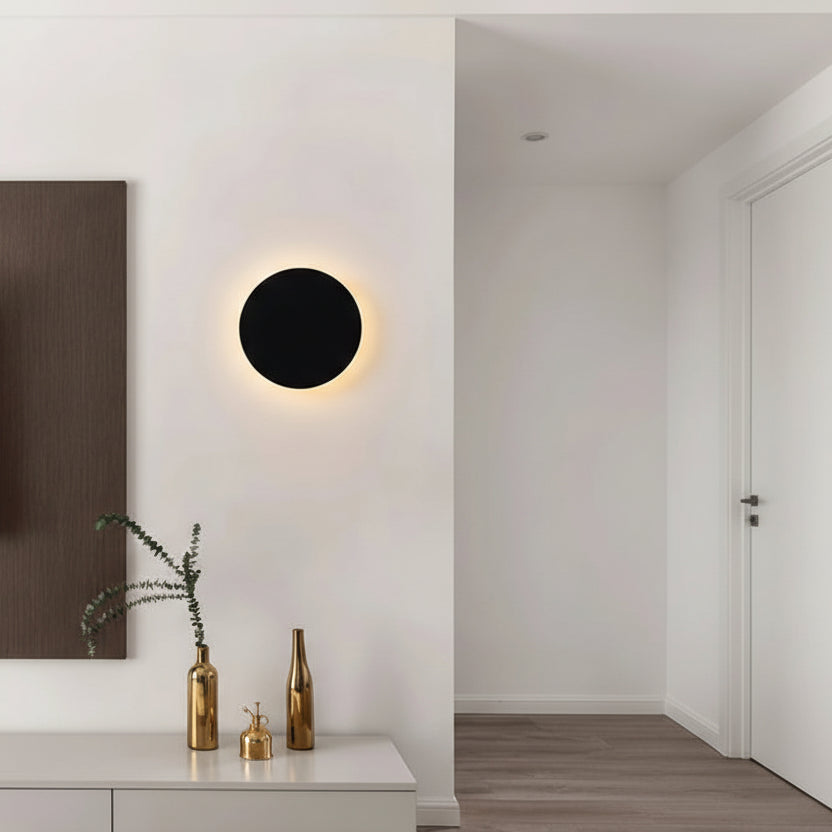 Aplique LED Redondo de Pared Diseño Moderno Minimalista