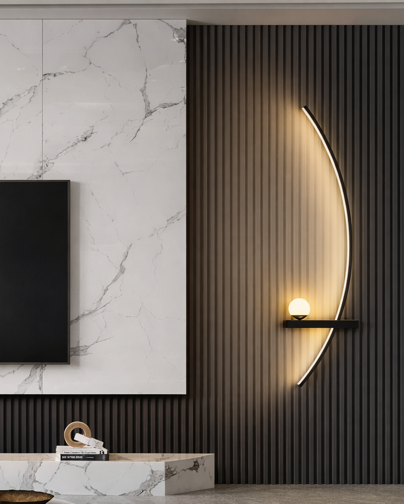 Aplique LED Lineal de Pared Moderno para Dormitorio