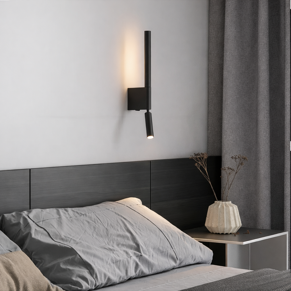 Aplique de Pared LED Regulable con Doble Luz Interior