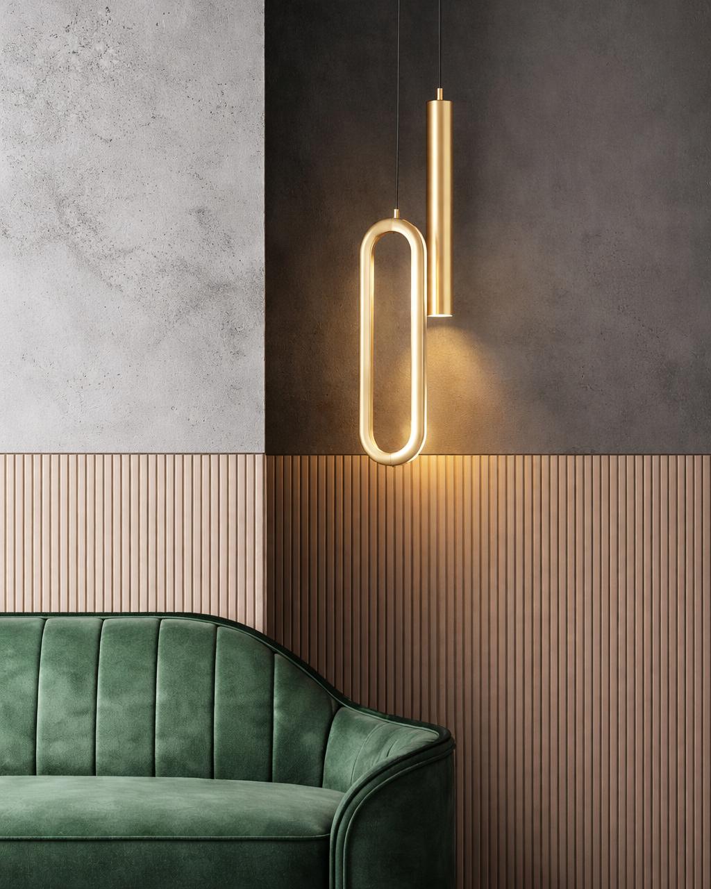 Lámpara Colgante LED Nórdica Moderna para Salón y Comedor