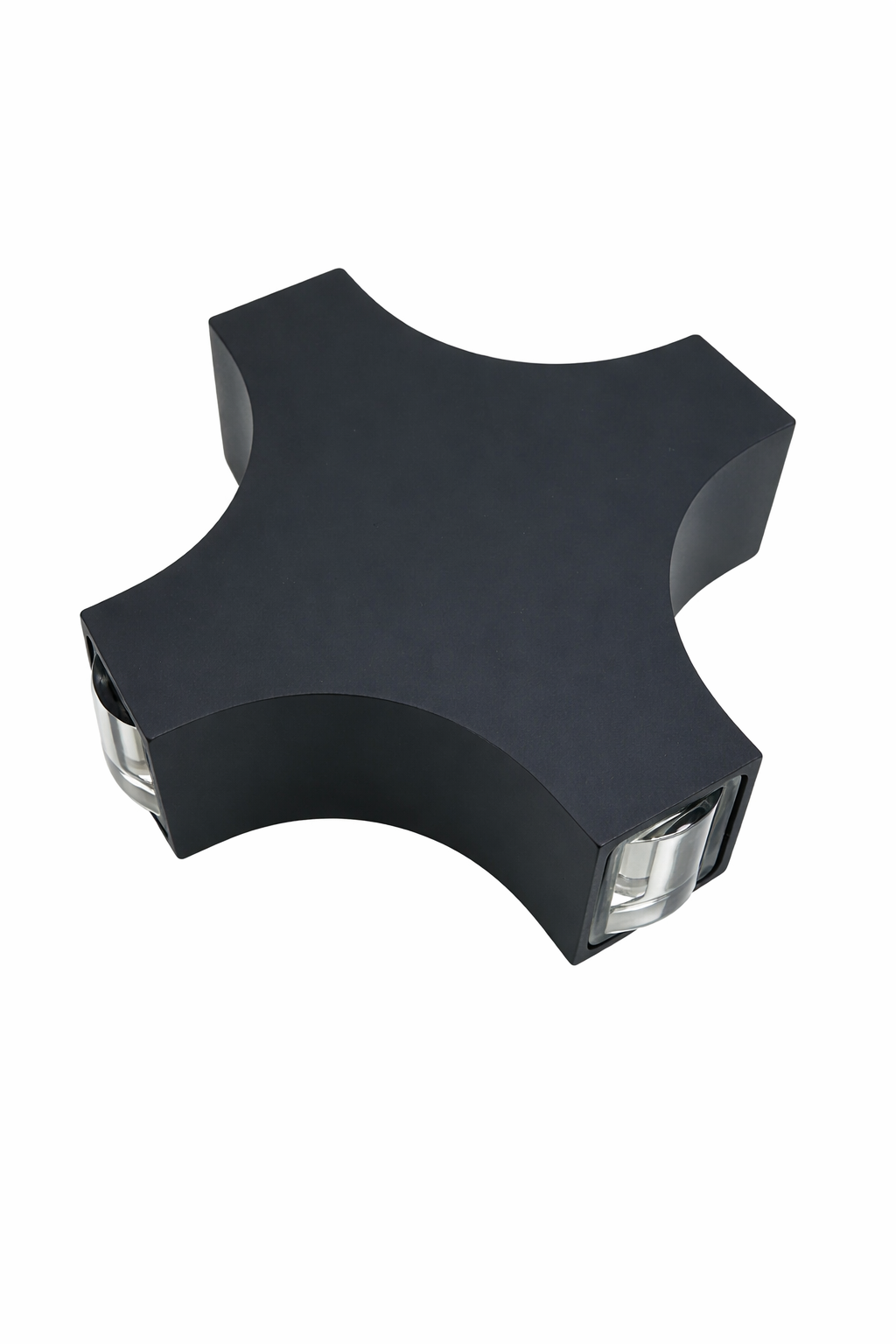 Aplique LED Exterior: Iluminación Impermeable de 4 Lados para Jardín