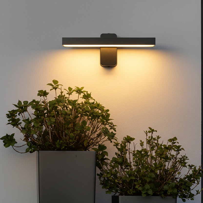 Foco LED de Pared Orientable Aluminio Interior y Exterior