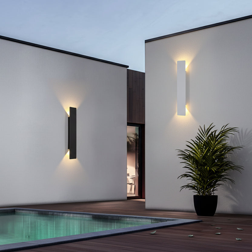 Aplique LED de Pared Up Down Moderno para Interior y Exterior