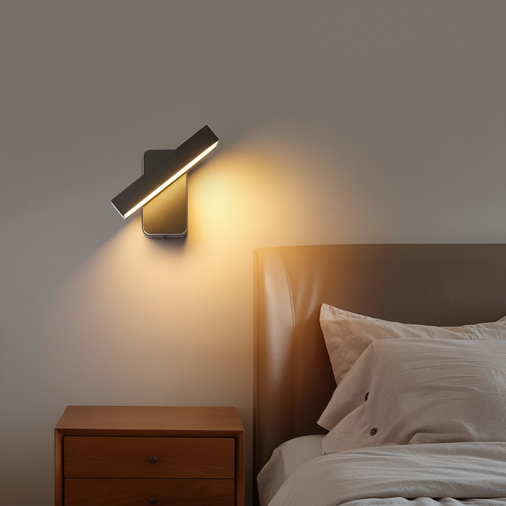 Foco LED de Pared Orientable Aluminio Interior y Exterior