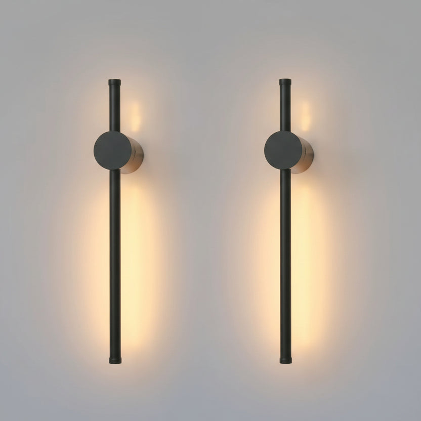 Aplique LED de Pared Lineal Giratorio Moderno Minimalista