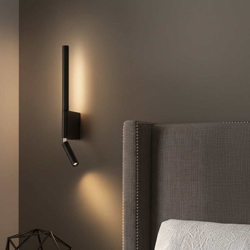 Aplique de Pared LED Regulable con Doble Luz Interior