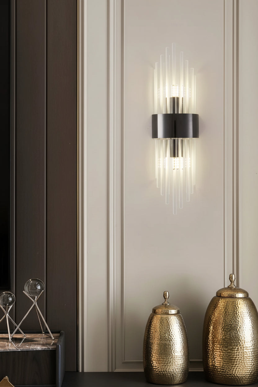 Aplique de Pared LED Cristal Decorativo Moderno