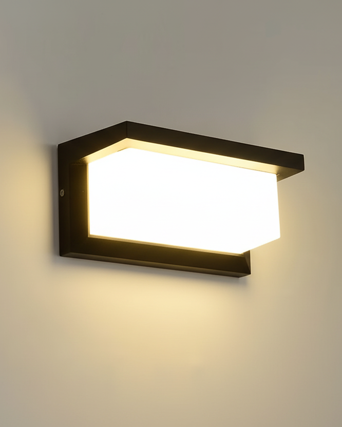 Lámpara de Pared Exterior LED Impermeable Moderna