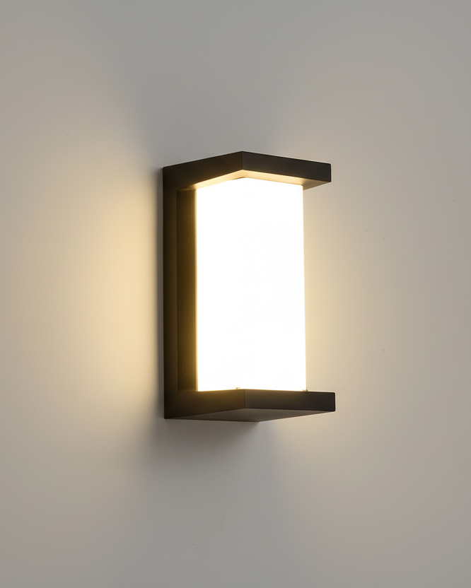 Lámpara de Pared Exterior LED Impermeable Moderna